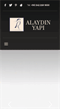 Mobile Screenshot of alaydinyapi.com